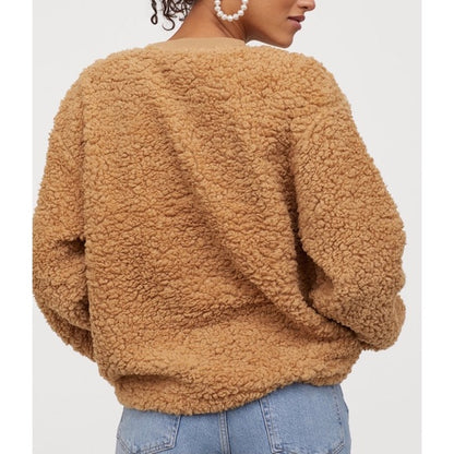 Fluffy Teddy Bear Sweatshirt